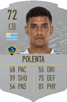 Multi Media Video Games F I F A - Card Players Uruguay Diego Polenta 