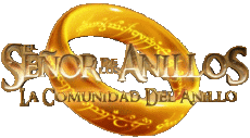Multimedia Películas Internacional El Señor de los Anillos La Communidad del Anillo Logotipo Español 
