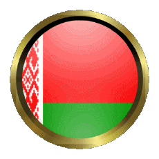 Bandiere Europa Bielorussia Rotondo - Anelli 