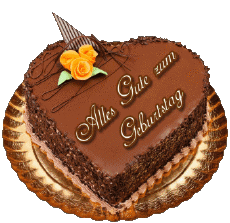 Messages German Alles Gute zum Geburtstag Kuchen 002 