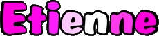 Prénoms MASCULIN - France E Etienne 