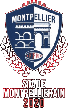 Sport Rugby Club Frankreich Logo Dept 34 Stade Montpellierain 2020 