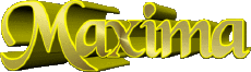 Nombre FEMENINO - España M Maxima 