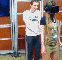 Umorismo -  Fun PERSONE Cuffie per realtà virtuale Serie 01 