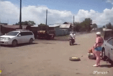 Humour - Fun Transports Motos Route Gamelles Fail 