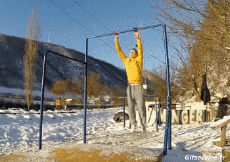 Humor -  Fun Sports Horizontal bar Fail 