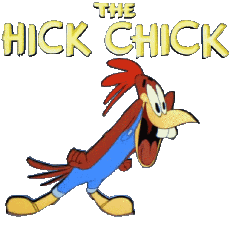 Multi Média Dessins Animés TV Cinéma Tex Avery The Hick Chick Logo 