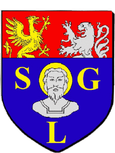 Blasone-Bandiere Francia Dipartimenti - Città 69 SAINT GENIS LAVAL 