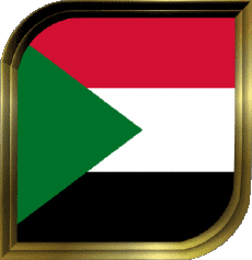 Drapeaux Afrique Soudan Carré 