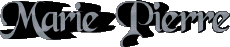 Vorname WEIBLICH - Frankreich M Zusammengesetzter Marie Pierre 