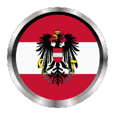 Flags Europe Austria Round - Rings 