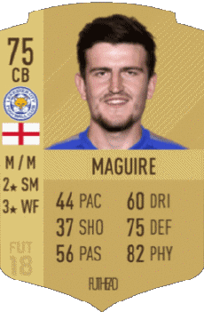 Multimedia Videospiele F I F A - Karten Spieler England Harry Maguire 