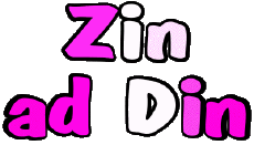 Nombre MASCULINO - Magreb Musulmán Z Zin ad Din 