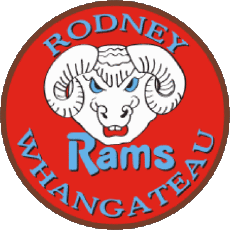 Sports Rugby Club Monde Logo Nouvelle Zélande R RODNEY RAMS 