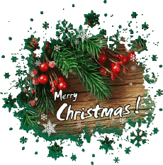 Messages Anglais Merry Christmas Serie 14 