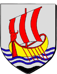 Banderas Francia Departamentos - Ciudades 83 SAINT CYR SUR MER 