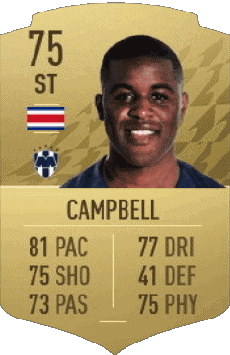 Multimedia Vídeo Juegos F I F A - Jugadores  cartas Costa Rica Joel Campbell 