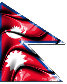 Flags Asia Nepal Form 