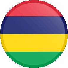 Bandiere Africa Mauritius Tondo 