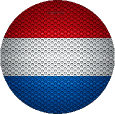 Fahnen Europa Luxemburg Runde 