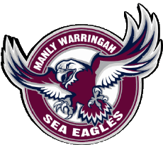 Sports Rugby - Clubs World - Logo Australia Manly Warringah Sea Eagle 