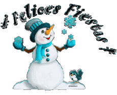 Messages Spanish Felices Fiestas Serie 06 