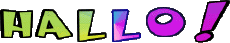 Messagi Tedesco Hallo Swing 