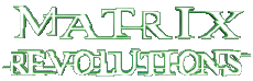 Multimedia Películas Internacional Matrix 03 Revolutions Logotipo Francés 