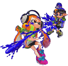 Multi Media Video Games Splatoon Icons - Characters 
