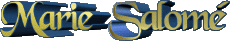Nombre FEMENINO - Francia M Compuesto Marie Salomé 