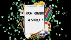 Messages Italien Buon Rientro a Scuola Fond Animé 001 