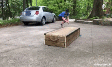 Humour - Fun Sports Skateboard Free Style Gamelle Fail 01 