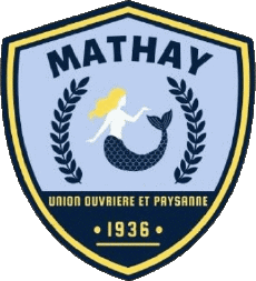 Sports FootBall Club France Logo Bourgogne - Franche-Comté 25 - Doubs UOP Mathay 