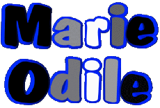 Nombre FEMENINO - Francia M Compuesto Marie Odile 