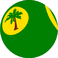 Drapeaux Océanie Australie Cocos (Keeling) Islands Sphere - Cube 