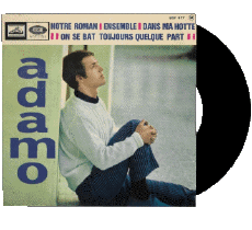 Notre roman - ensemble - dans ma hotte - on se bat toujours quelque part-Multi Media Music 60' France Compilation Adamo 