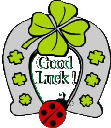 Mensajes Inglés Good Luck Fondo transparente 05 