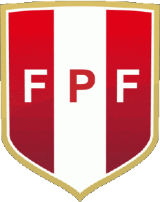 Logo-Sportivo Calcio Squadra nazionale  -  Federazione Americhe Perù Logo
