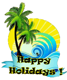 Mensajes Inglés Happy Holidays Fondo transparente 25 