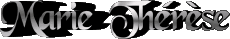 Vorname WEIBLICH - Frankreich M Zusammengesetzter Marie Thérèse 
