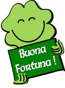 Messages Italien Buona Fortuna 03 