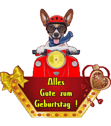 Nachrichten Deutsche Alles Gute zum Geburtstag Tiere 010 