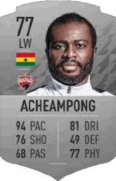 Multi Media Video Games F I F A - Card Players Ghana Frank Acheampong 