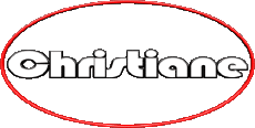 Nombre FEMENINO - Francia C Christiane 