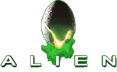 Multimedia Películas Internacional Alien Logotipo Inglés 