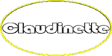 Nombre FEMENINO - Francia C Claudinette 