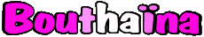Nome FEMMINILE - Maghreb Musulmano B Bouthaïna 
