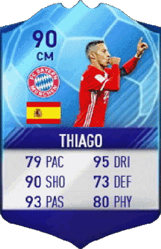 Multimedia Vídeo Juegos F I F A - Jugadores  cartas España Thiago Alcântara 