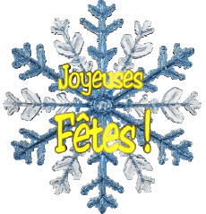 Mensajes Francés Joyeuses Fêtes (Noël) Serie 21 