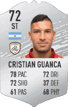 Multi Média Jeux Vidéo F I F A - Joueurs Cartes Argentine Cristian Guanca 